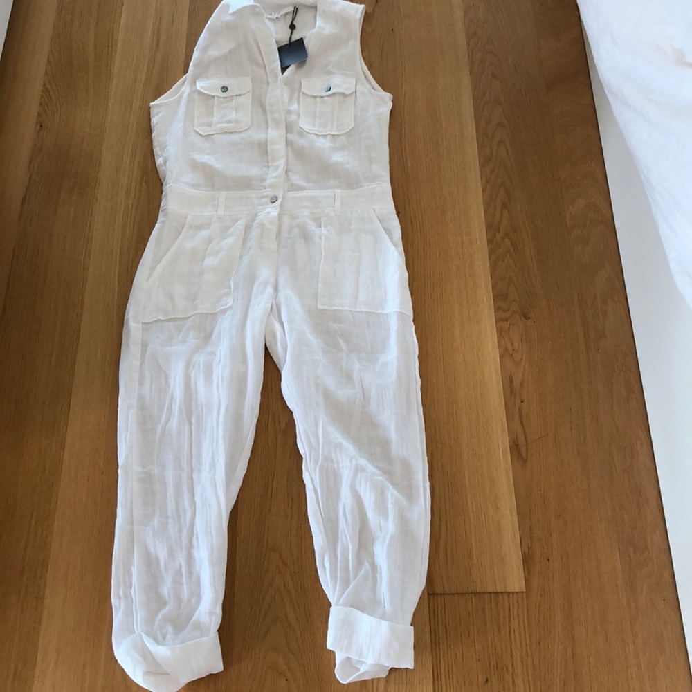 Acacia white Hollywood Jumpsuit SizeP